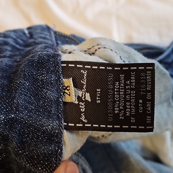 7 For All ManKind Jeans A Pocket Size 28 - Picture 5 of 12